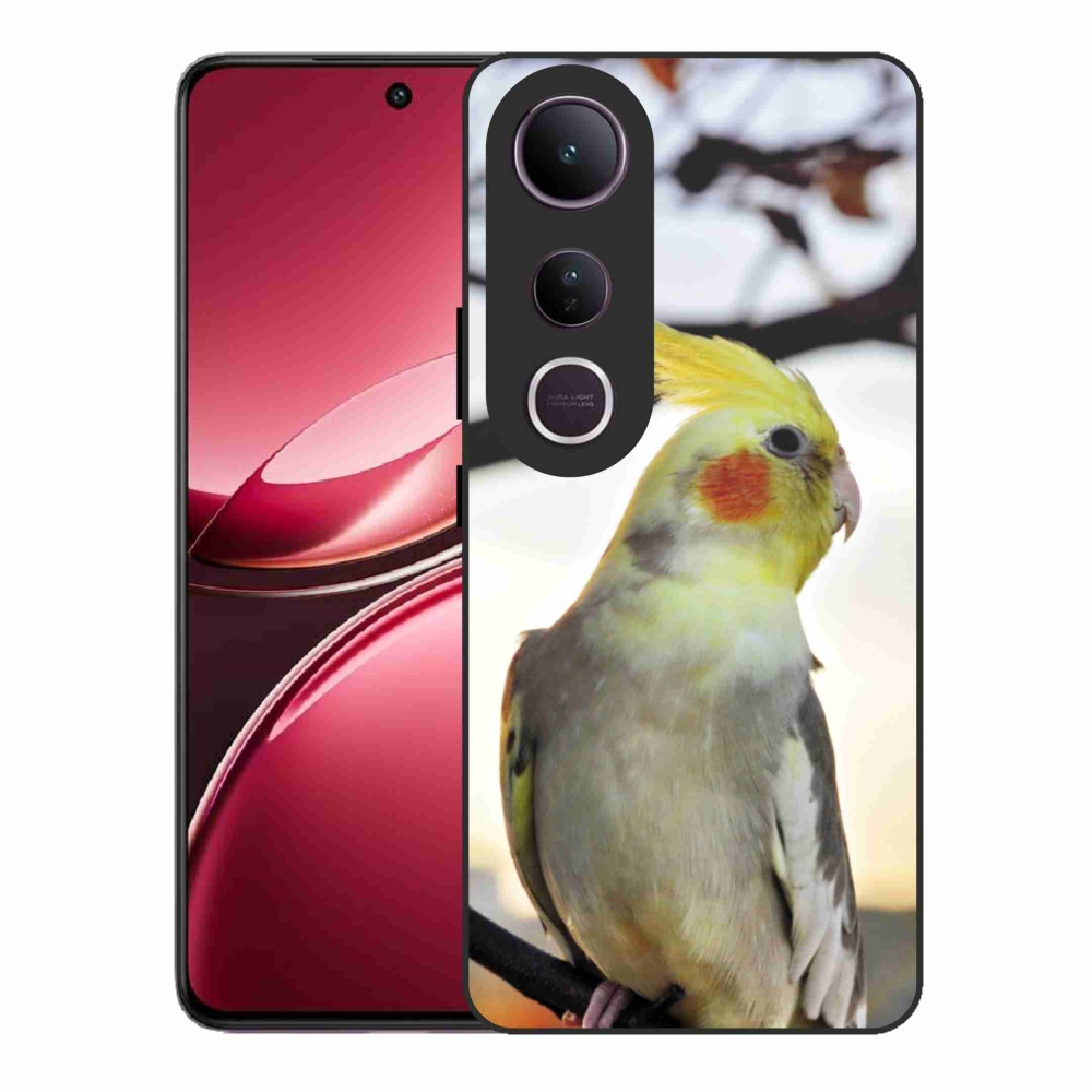 Gélový kryt mmCase na Vivo V50 Lite 4G/5G - papagáj korela