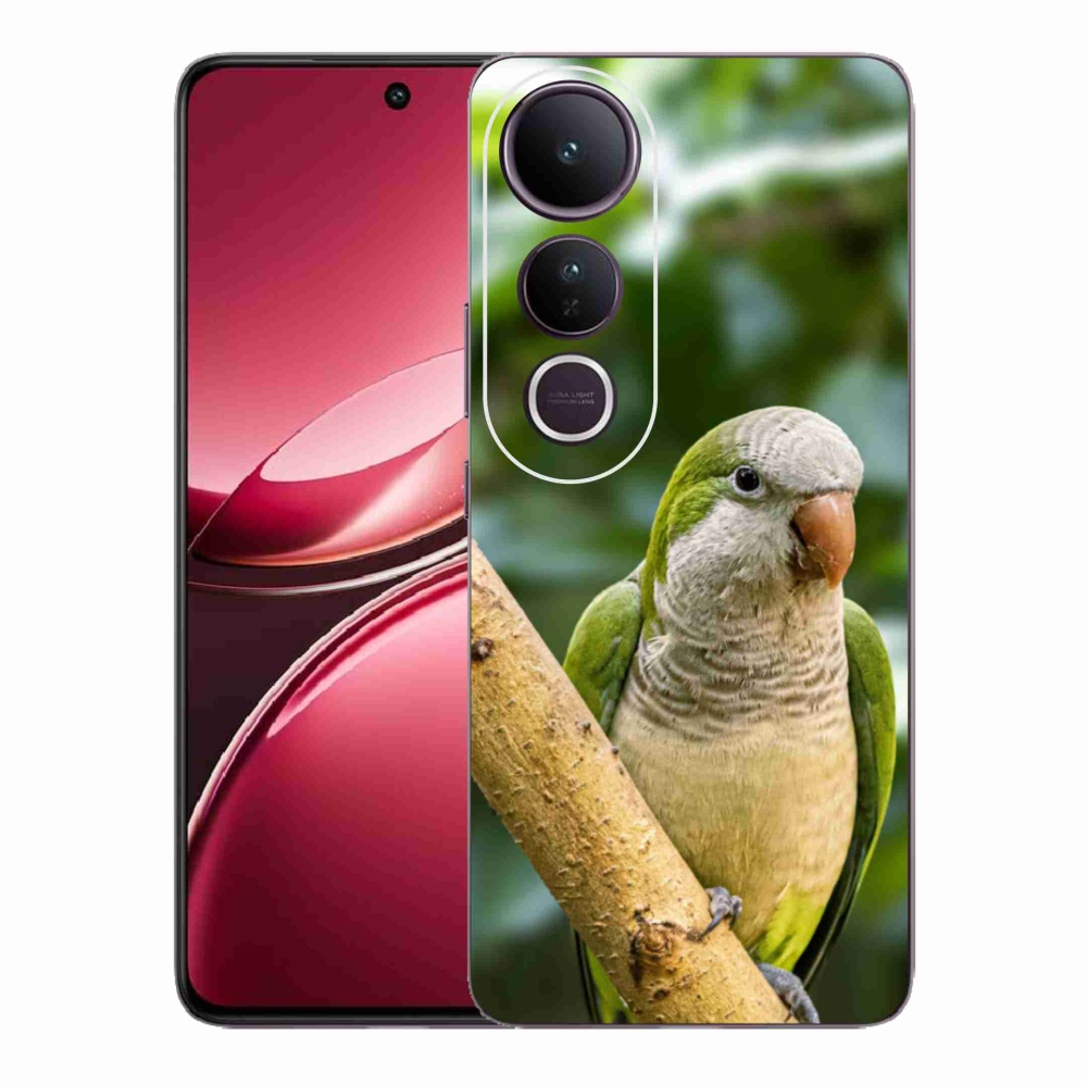 Gélový kryt mmCase na Vivo V50 Lite 4G/5G - papagáj mníšok