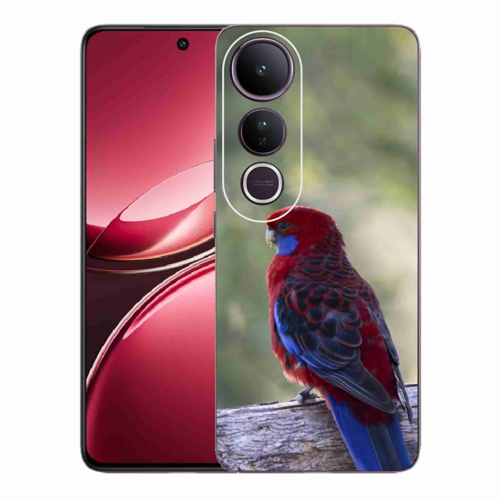 Gélový kryt mmCase na Vivo V50 Lite 4G/5G - papagáj rosela
