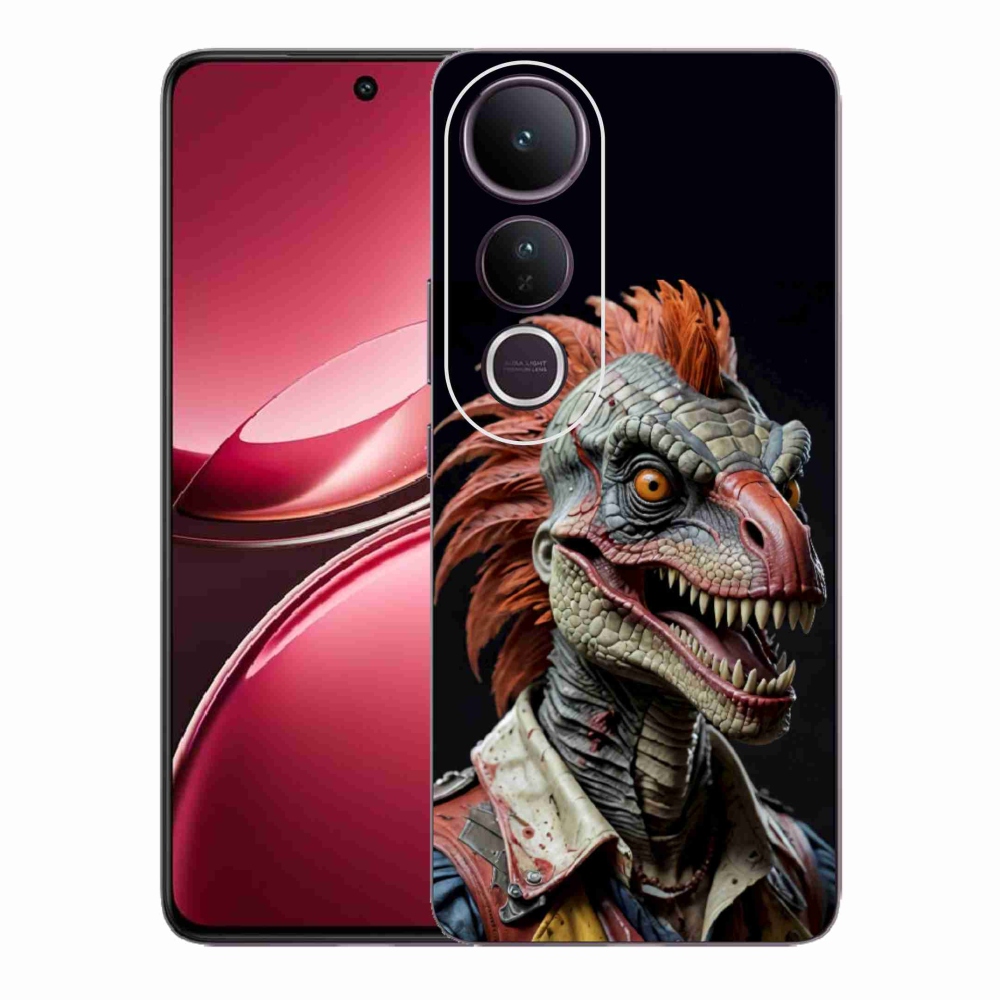 Gélový kryt mm Case na Vivo V50 Lite 4G/5G - punk dinosaurus