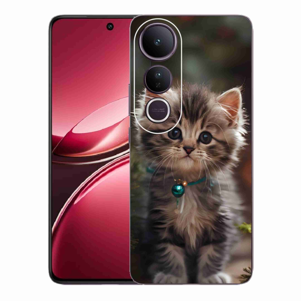 Gélový kryt mmCase na Vivo V50 Lite 4G/5G - roztomilé mačiatko 11