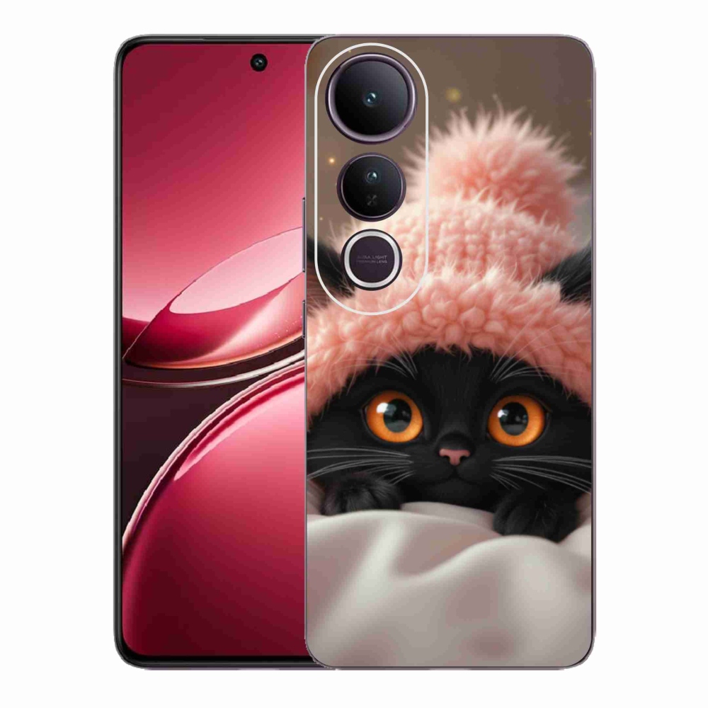 Gélový kryt mmCase na Vivo V50 Lite 4G/5G - roztomilé mačiatko 7