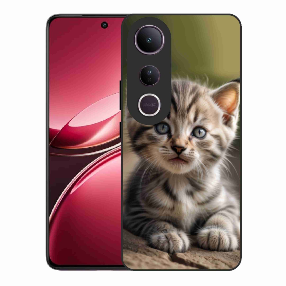 Gélový kryt mmCase na Vivo V50 Lite 4G/5G - roztomilé mačiatko 9