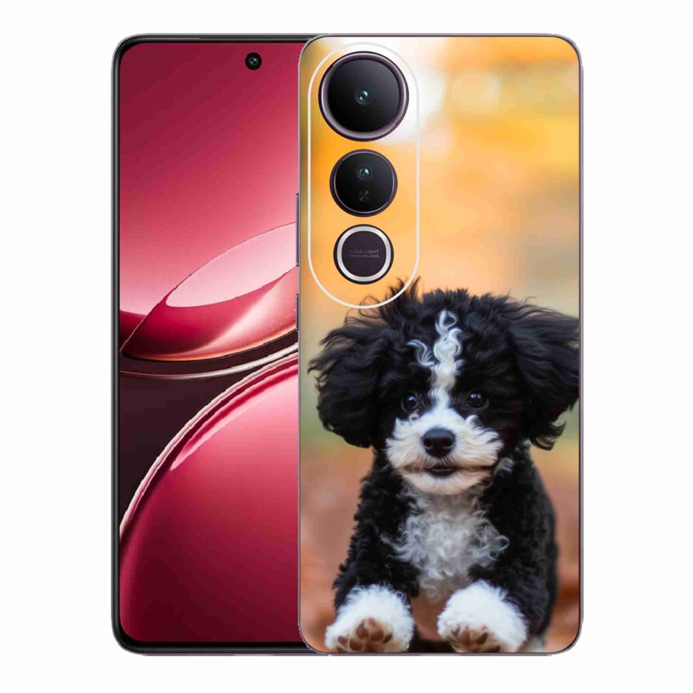 Gélový kryt mmCase na Vivo V50 Lite 4G/5G - roztomilé šteňa 2