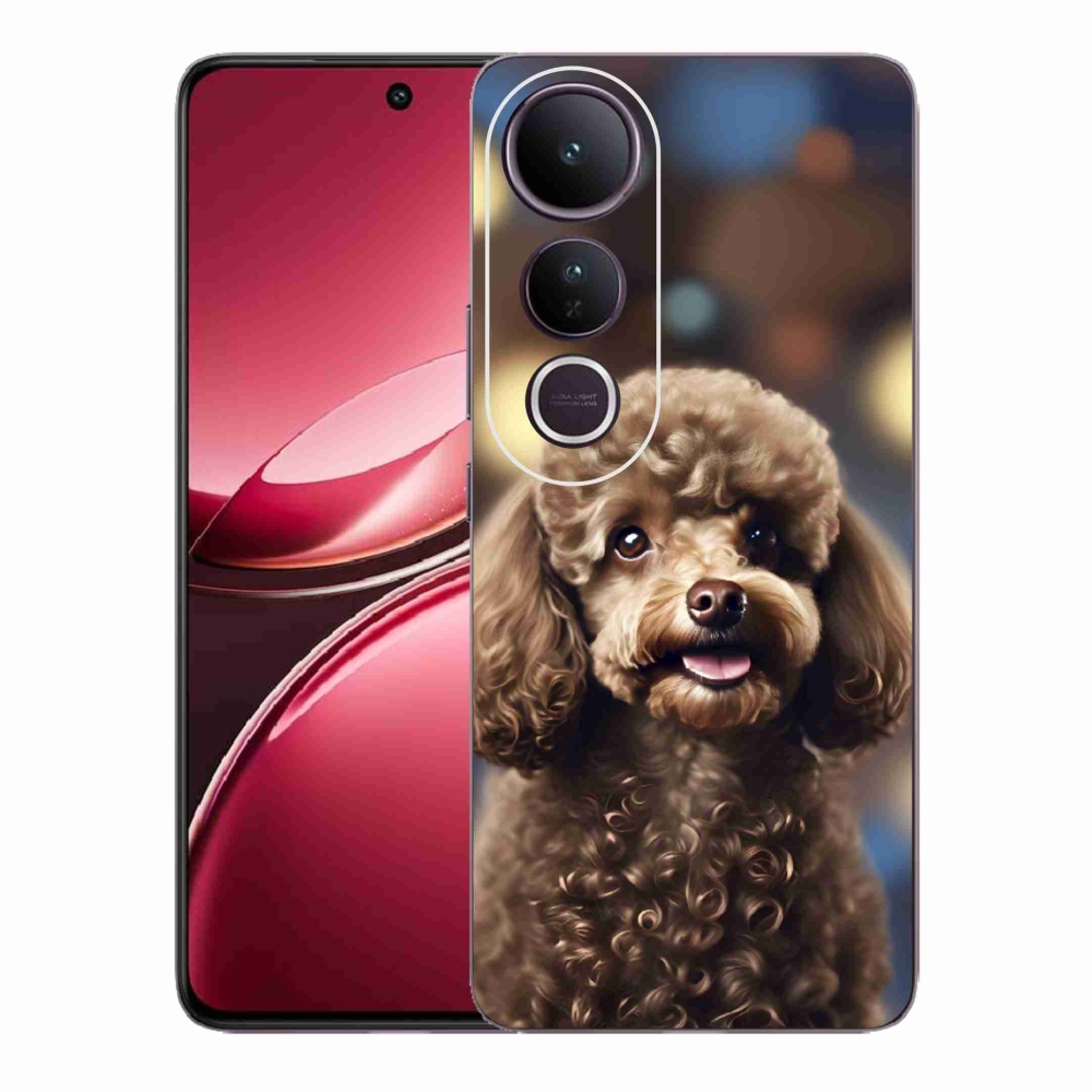 Gélový kryt mmCase na Vivo V50 Lite 4G/5G - roztomilý pudel