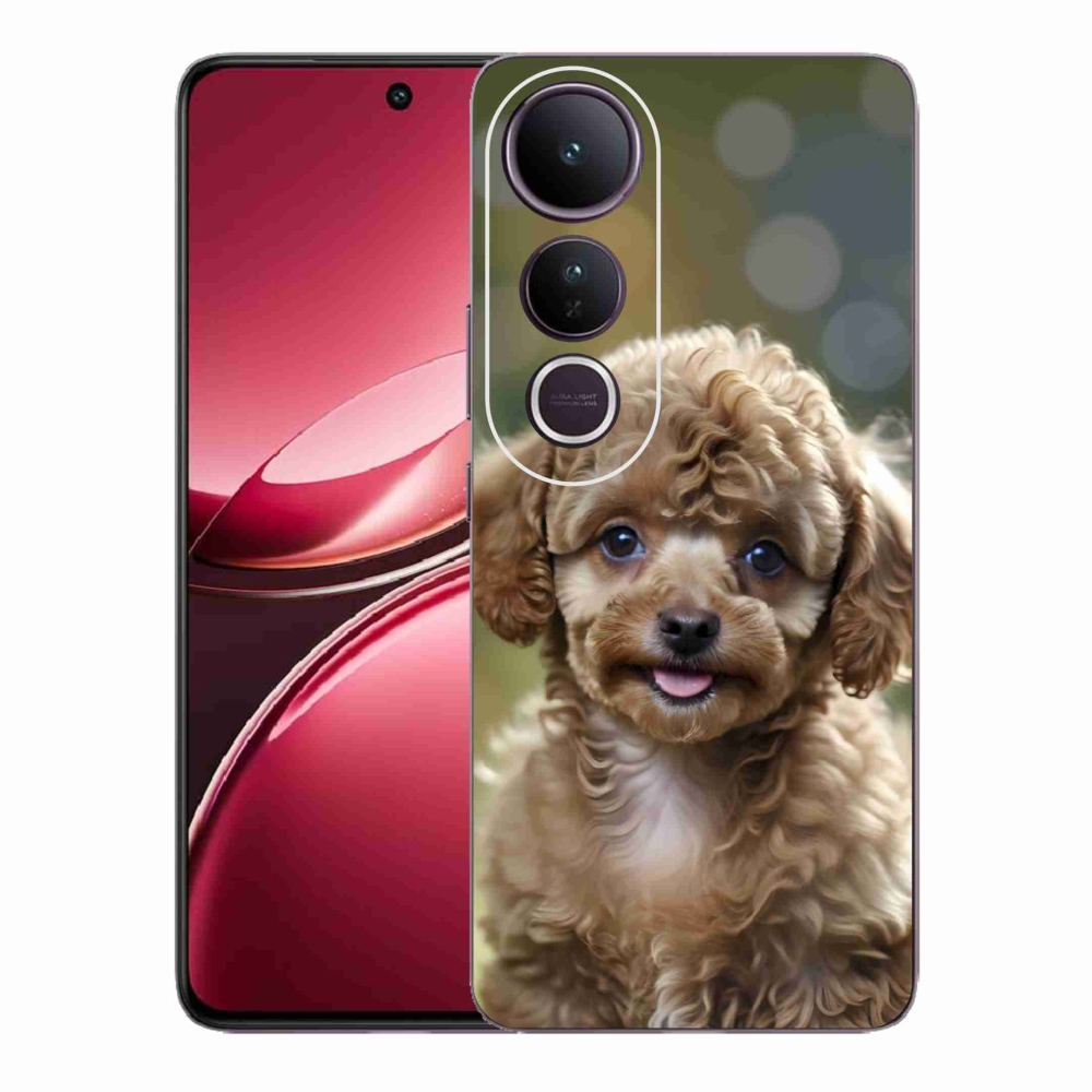 Gélový kryt mmCase na Vivo V50 Lite 4G/5G - roztomilý pudel