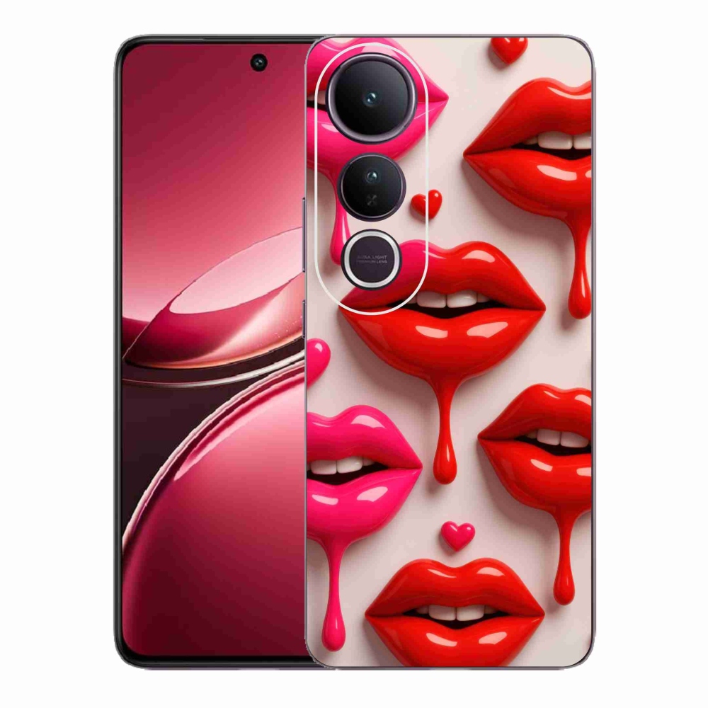 Gélový kryt mmCase na Vivo V50 Lite 4G/5G - pery 2