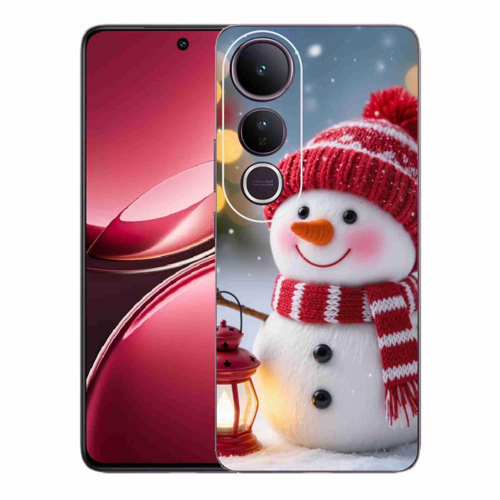 Gélový kryt mmCase na Vivo V50 Lite 4G/5G - snehuliak 2
