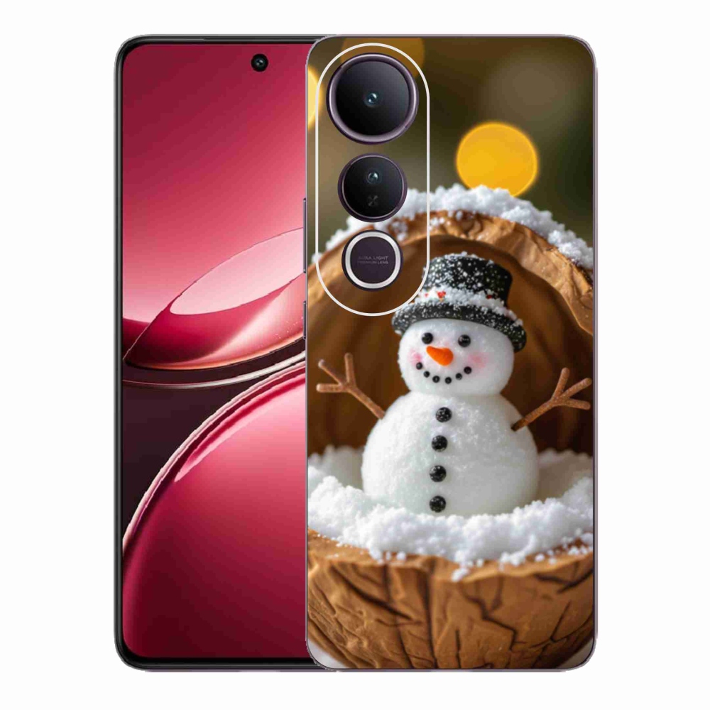 Gélový kryt mmCase na Vivo V50 Lite 4G/5G - snehuliak 4