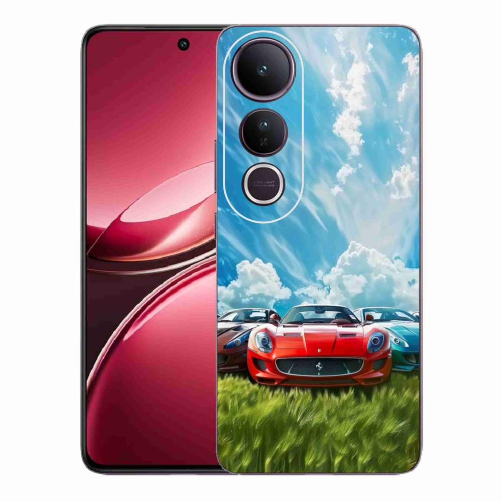 Gélový kryt mmCase na Vivo V50 Lite 4G/5G - športové vozidlá