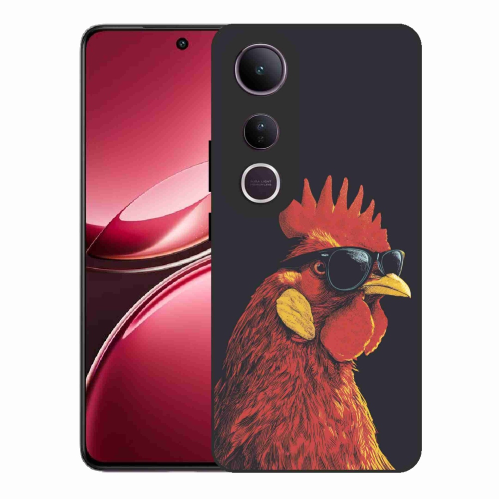 Gélový kryt mmCase na Vivo V50 Lite 4G/5G - štýlový kohút