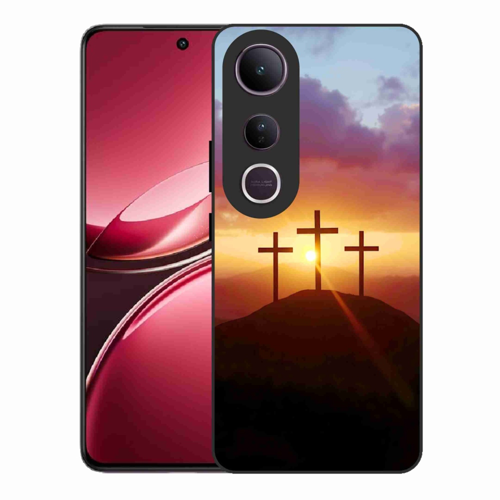 Gélový kryt mmCase na Vivo V50 Lite 4G/5G - tri kríža