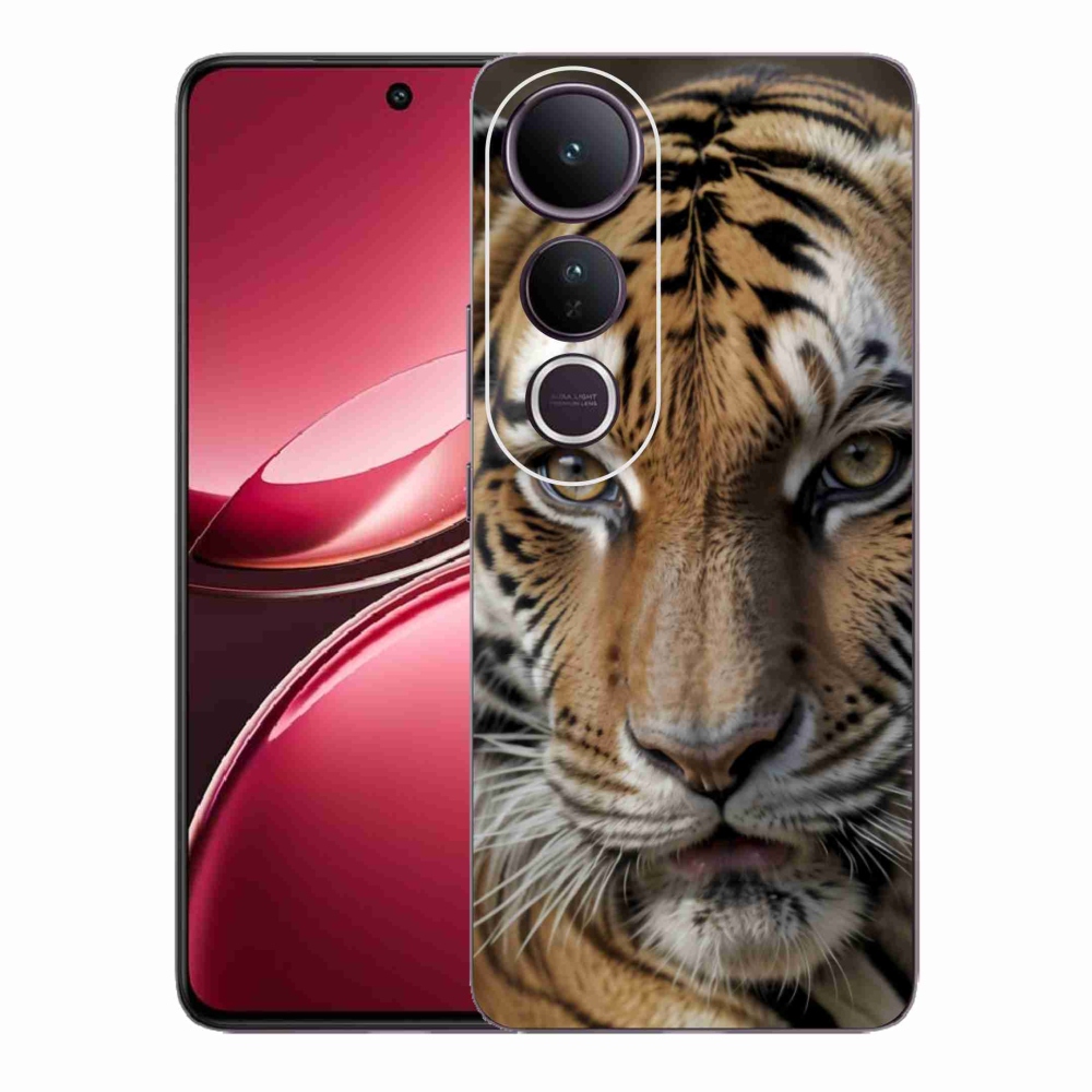 Gélový kryt mmCase na Vivo V50 Lite 4G/5G - tigrie pohľad