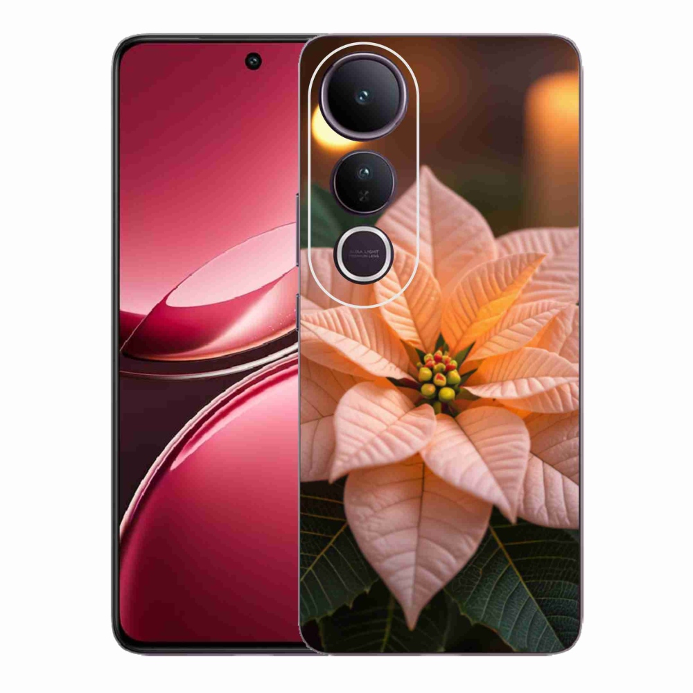 Gélový kryt mmCase na Vivo V50 Lite 4G/5G - vianočná hviezda