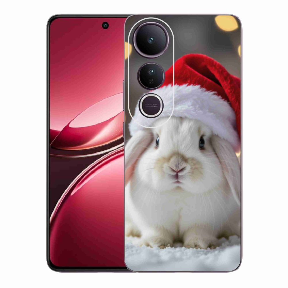 Gélový kryt mmCase na Vivo V50 Lite 4G/5G - vianočný králik