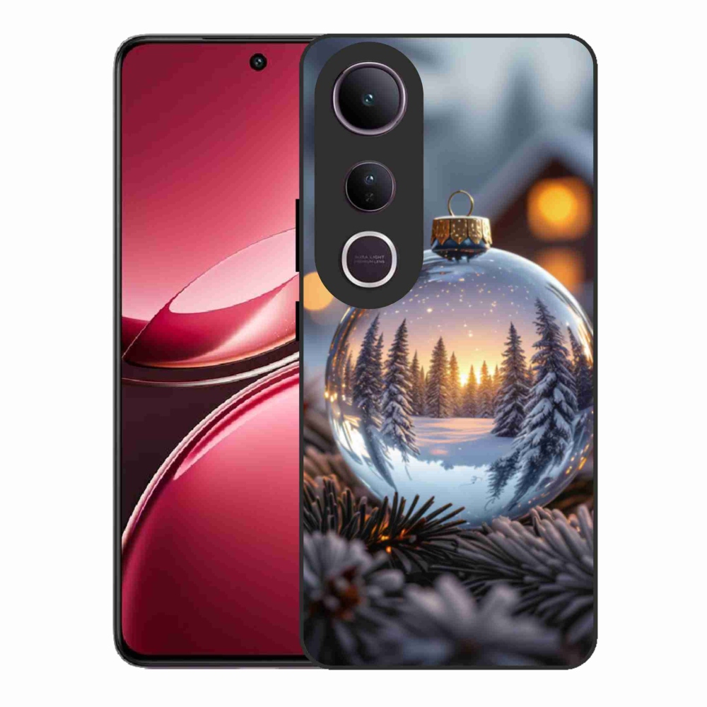 Gélový kryt mmCase na Vivo V50 Lite 4G/5G - vianočná ozdoba