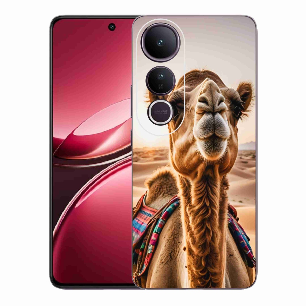 Gélový kryt mmCase na Vivo V50 Lite 4G/5G - ťava