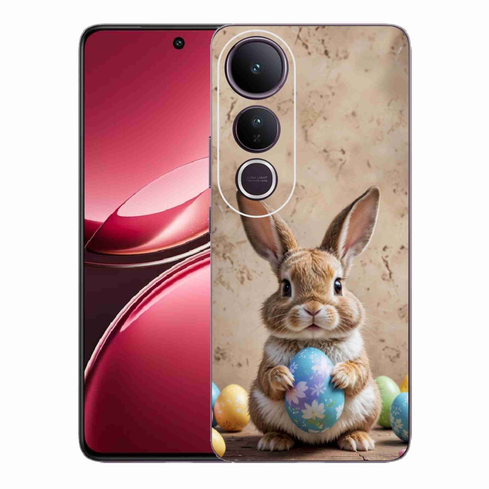 Gélový kryt mmCase na Vivo V50 Lite 4G/5G - veľkonočný zajačik