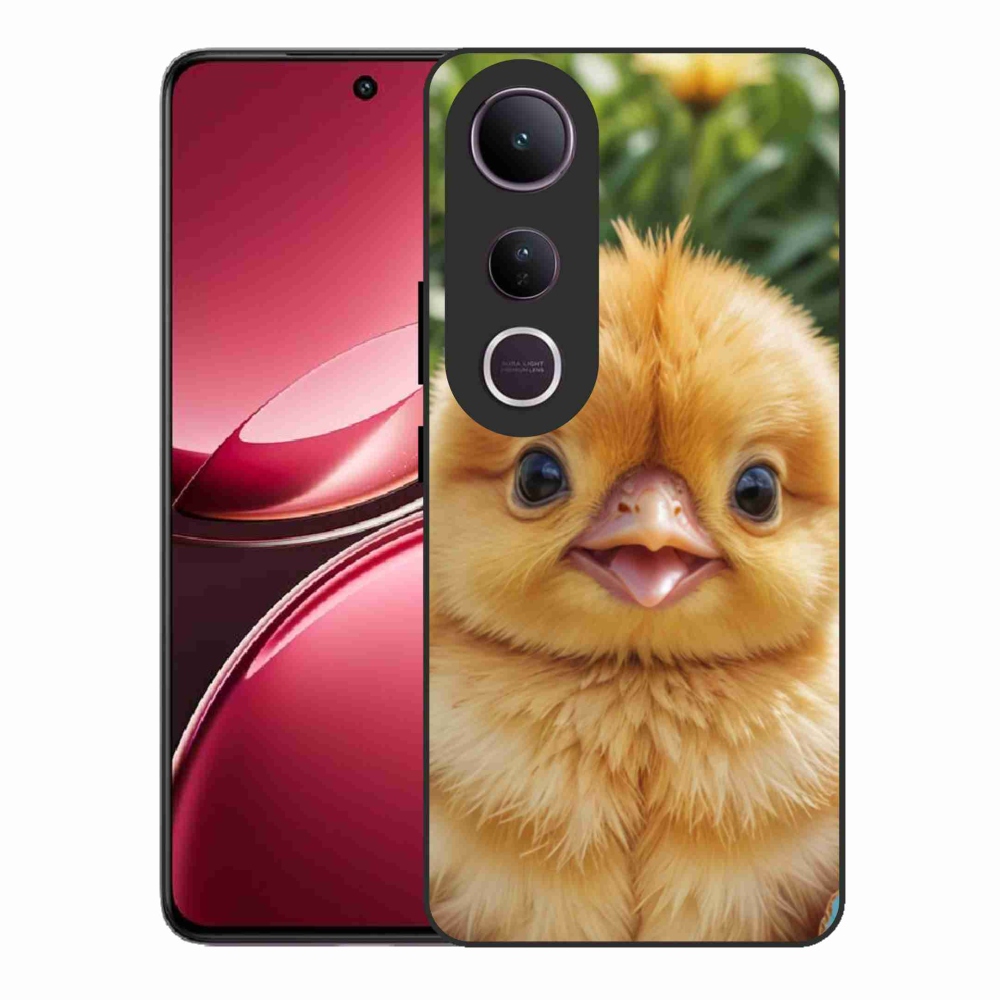 Gélový kryt mmCase na Vivo V50 Lite 4G/5G - veselé kuriatko