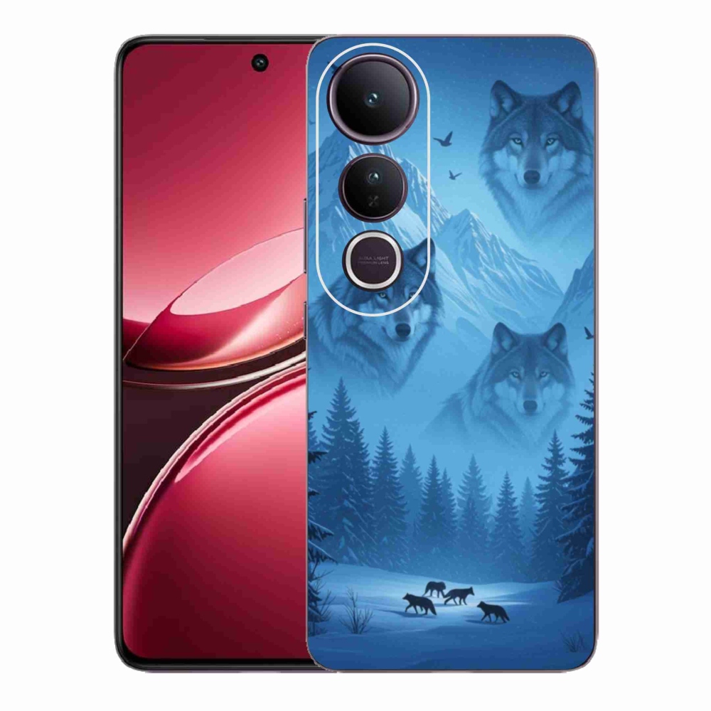 Gélový kryt mmCase na Vivo V50 Lite 4G/5G - vlčia svorka