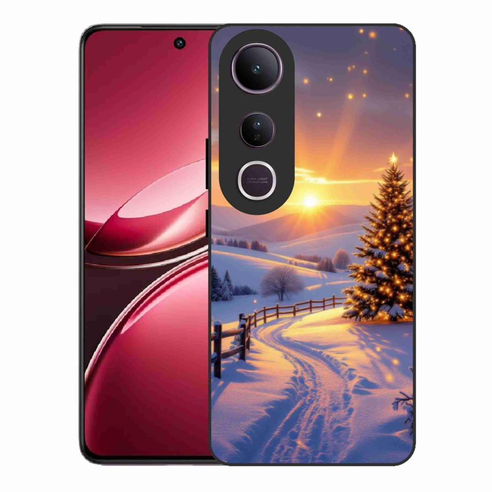 Gélový kryt mmCase na Vivo V50 Lite 4G/5G - zimná krajina