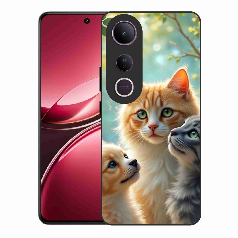 Gélový kryt mmCase na Vivo V50 Lite 4G/5G - zvieracie priateľstvo 2