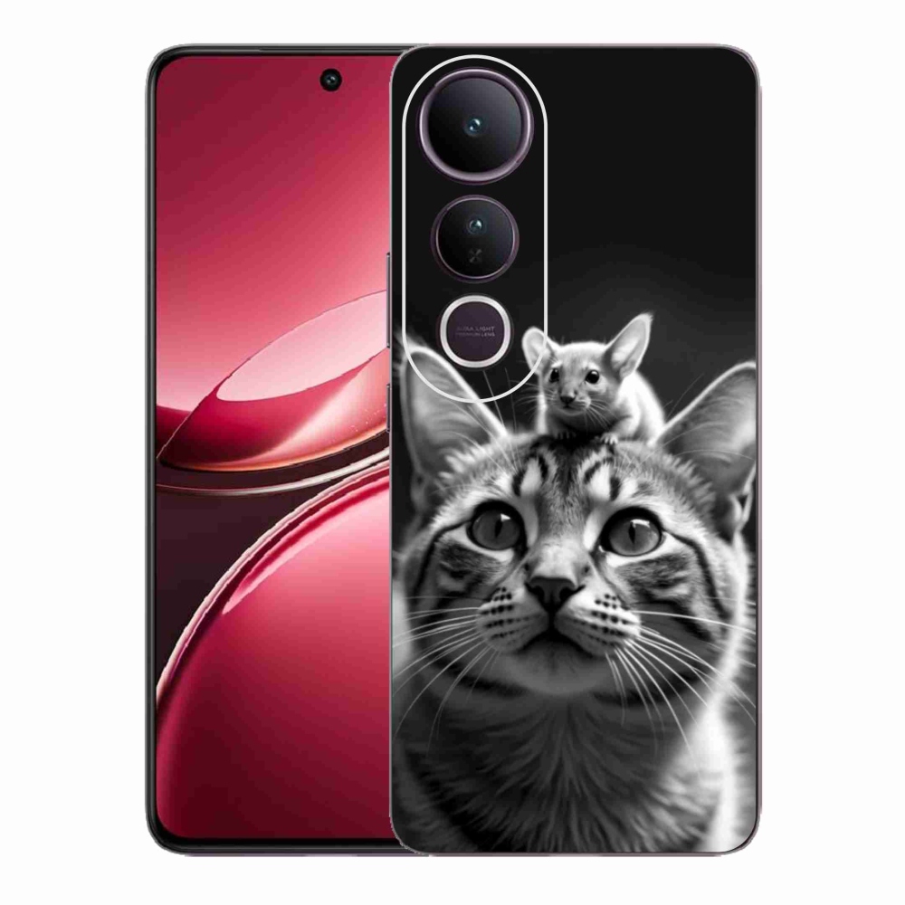 Gélový kryt mmCase na Vivo V50 Lite 4G/5G - zvieracie priateľstvo 2