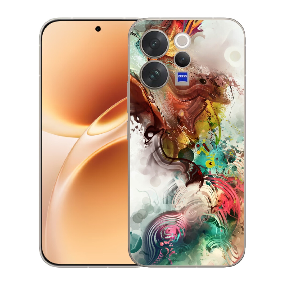 Gélový kryt mmCase na Vivo V70 - abstrakt 1