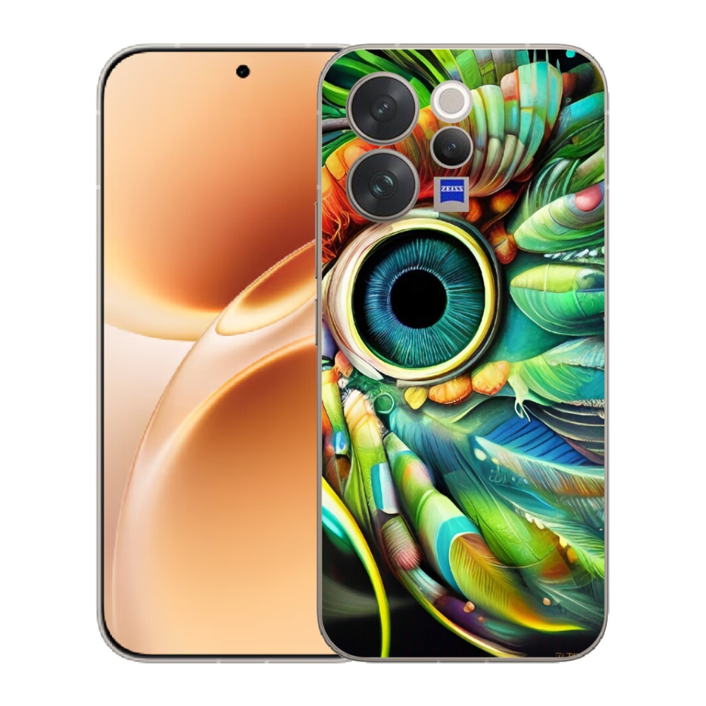 Gélový kryt mmCase na Vivo V70 - abstraktný motív 18