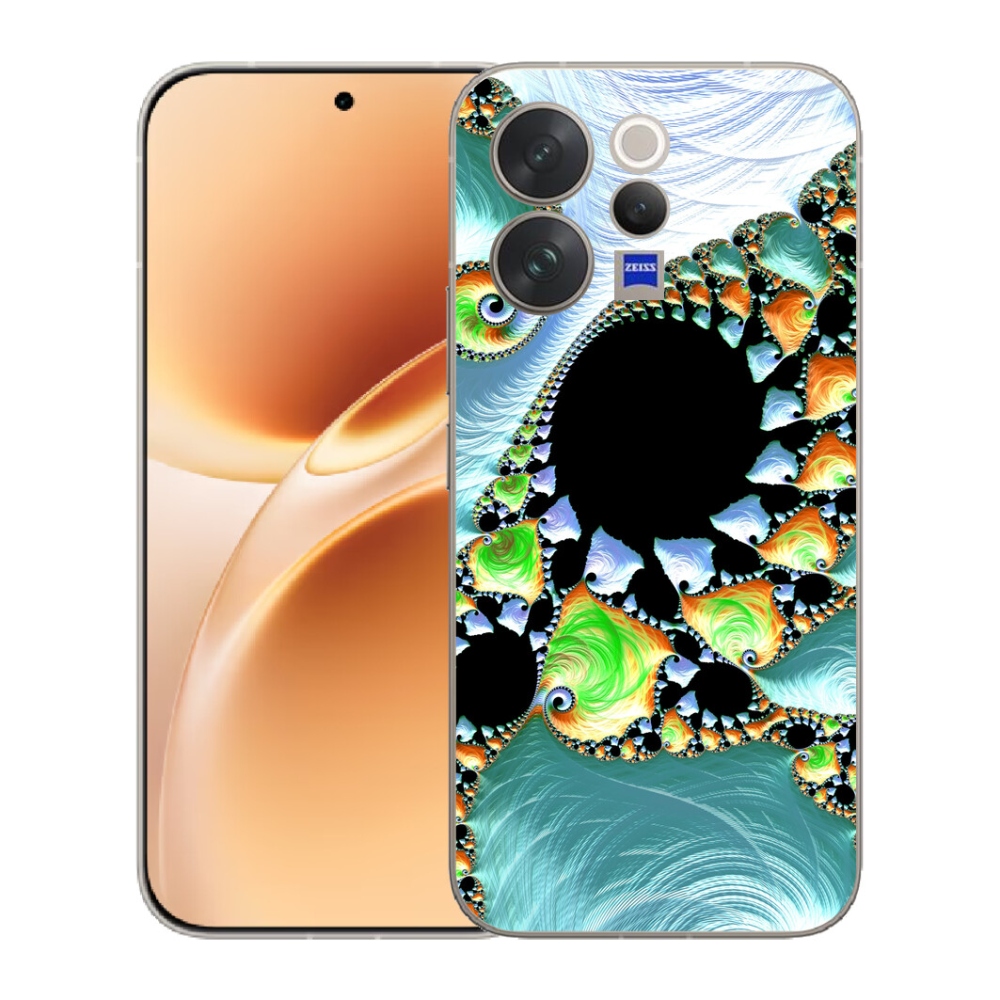 Gélový kryt mmCase na Vivo V70 - abstraktný motív 21