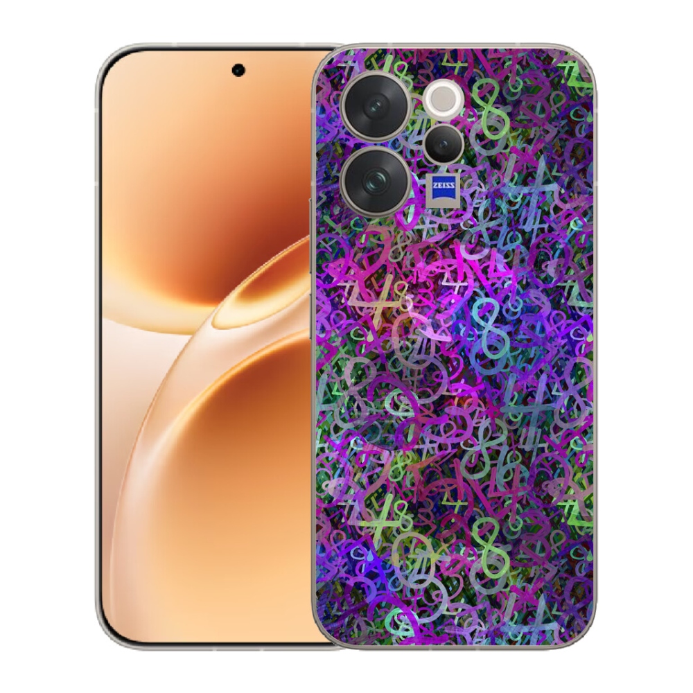 Gélový kryt mmCase na Vivo V70 - abstraktný motív 25