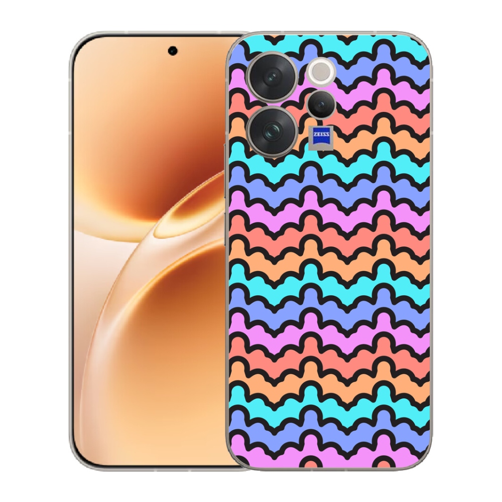 Gélový kryt mmCase na Vivo V70 - abstraktný motív 30