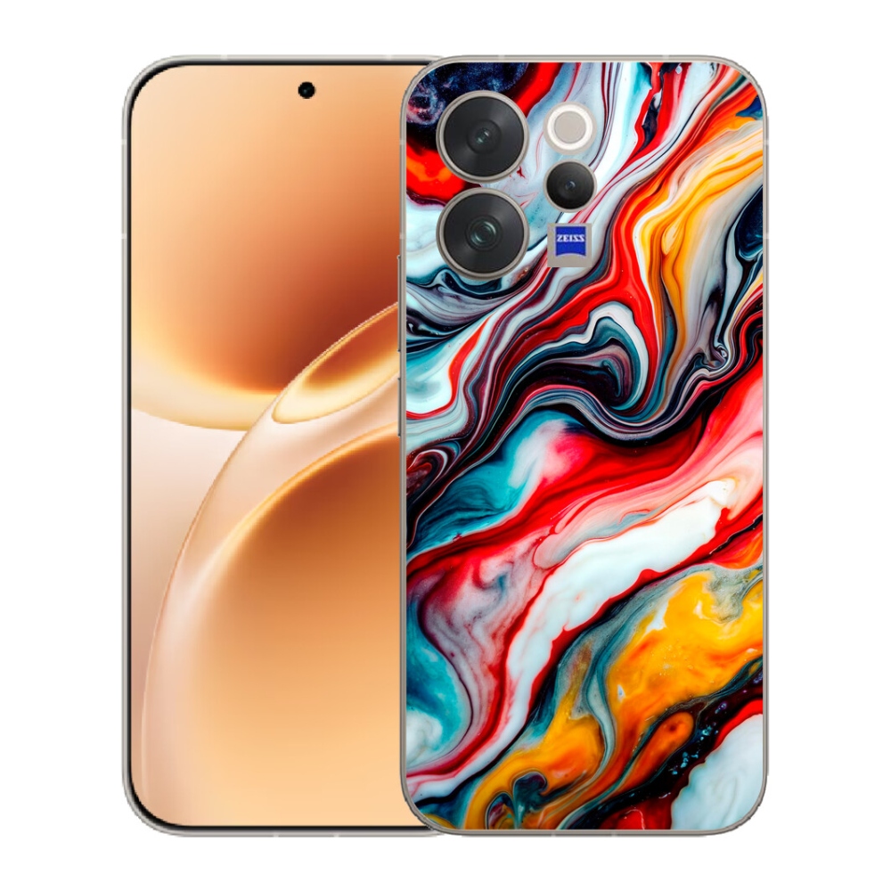 Gélový kryt mmCase na Vivo V70 - abstraktný motív 35