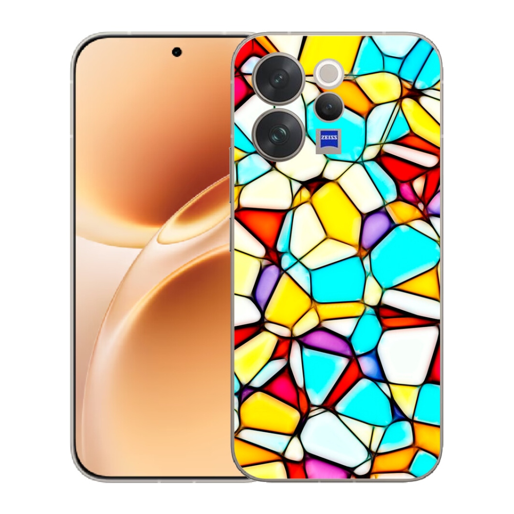 Gélový kryt mmCase na Vivo V70 - abstraktný motív 40