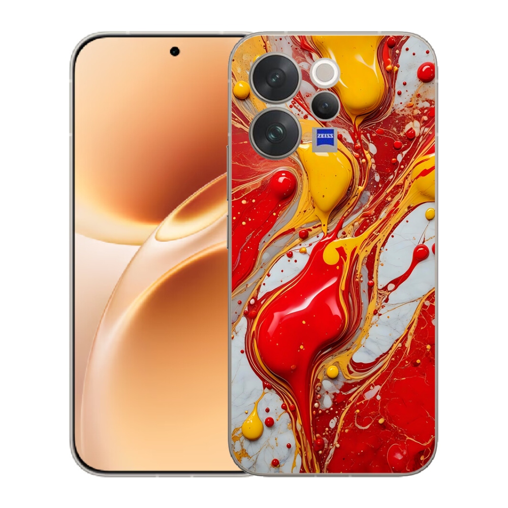 Gélový kryt mmCase na Vivo V70 - abstraktný motív 42