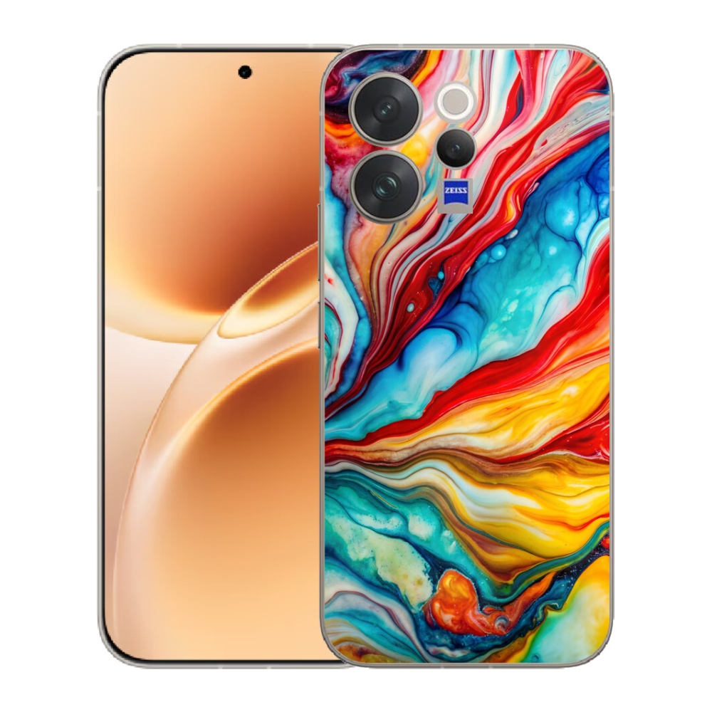 Gélový kryt mmCase na Vivo V70 - abstraktný motív 58