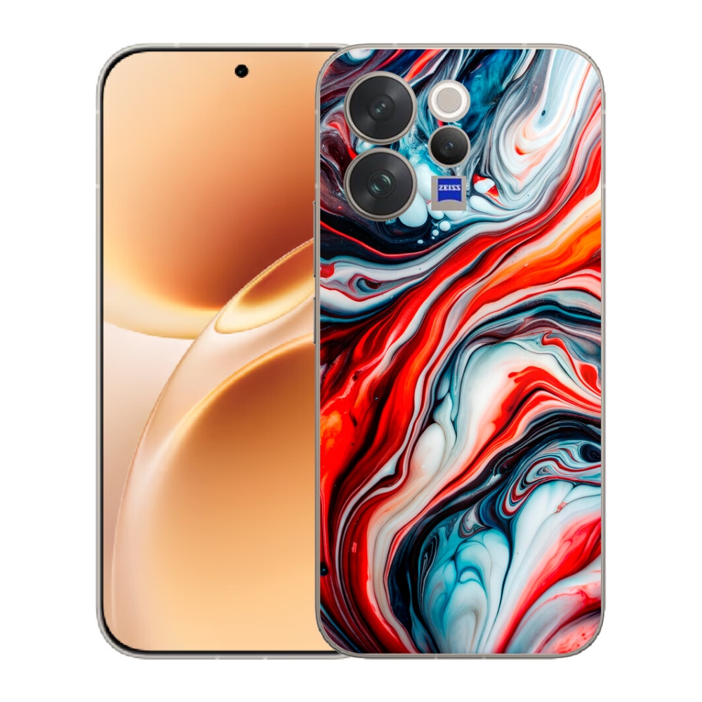 Gélový kryt mmCase na Vivo V70 - abstraktný motív 63