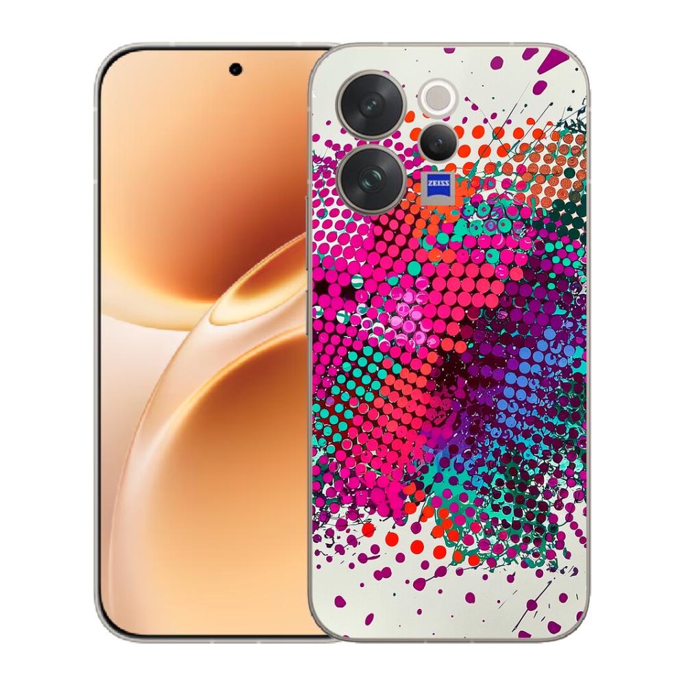 Gélový kryt mmCase na Vivo V70 - abstraktný motív 65