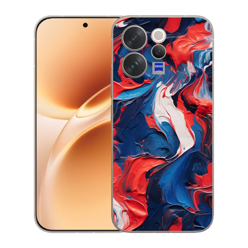 Gélový kryt mmCase na Vivo V70 - abstraktný motív 7