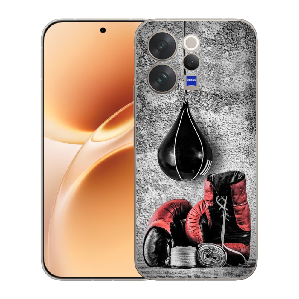 Gélový kryt mmCase na Vivo V70 - boxovacie vrece a rukavice