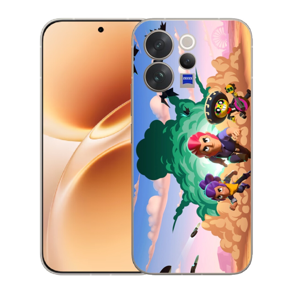 Gélový kryt mmCase na Vivo V70 - brawl stars