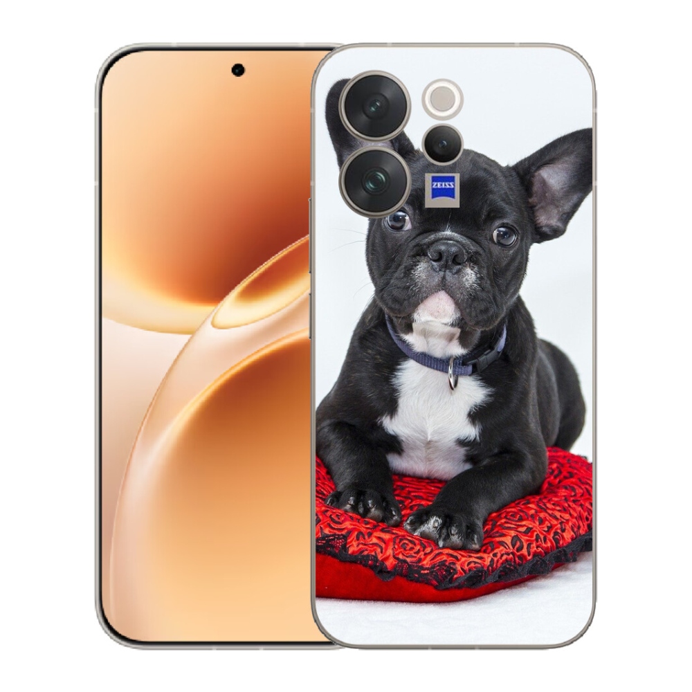 Gélový kryt mmCase na Vivo V70 - buldog