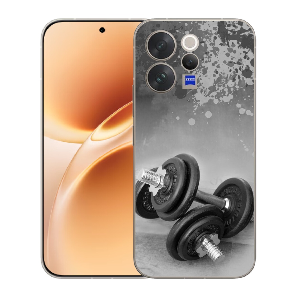 Gélový kryt mmCase na Vivo V70 - činky 1