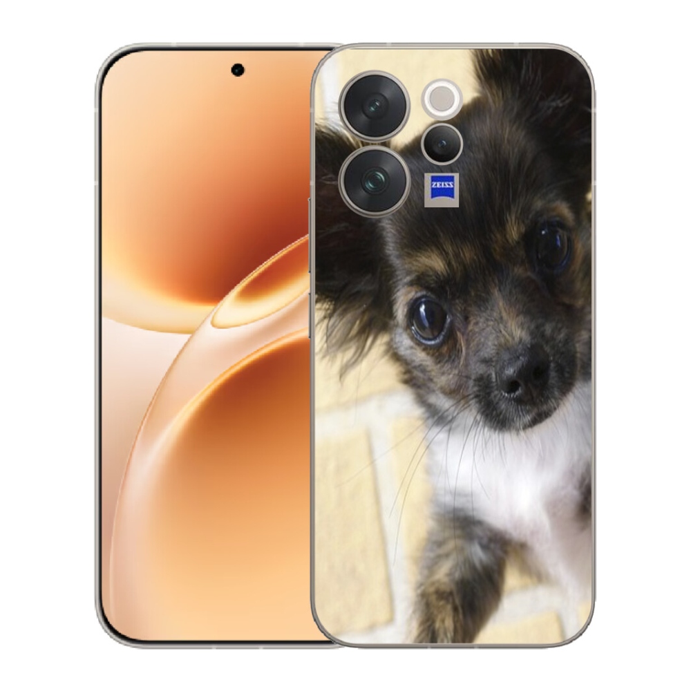 Gélový kryt mmCase na Vivo V70 - čivava 2