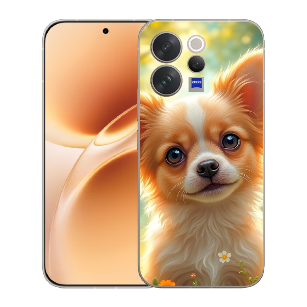 Gélový kryt mmCase na Vivo V70 - čivava 5