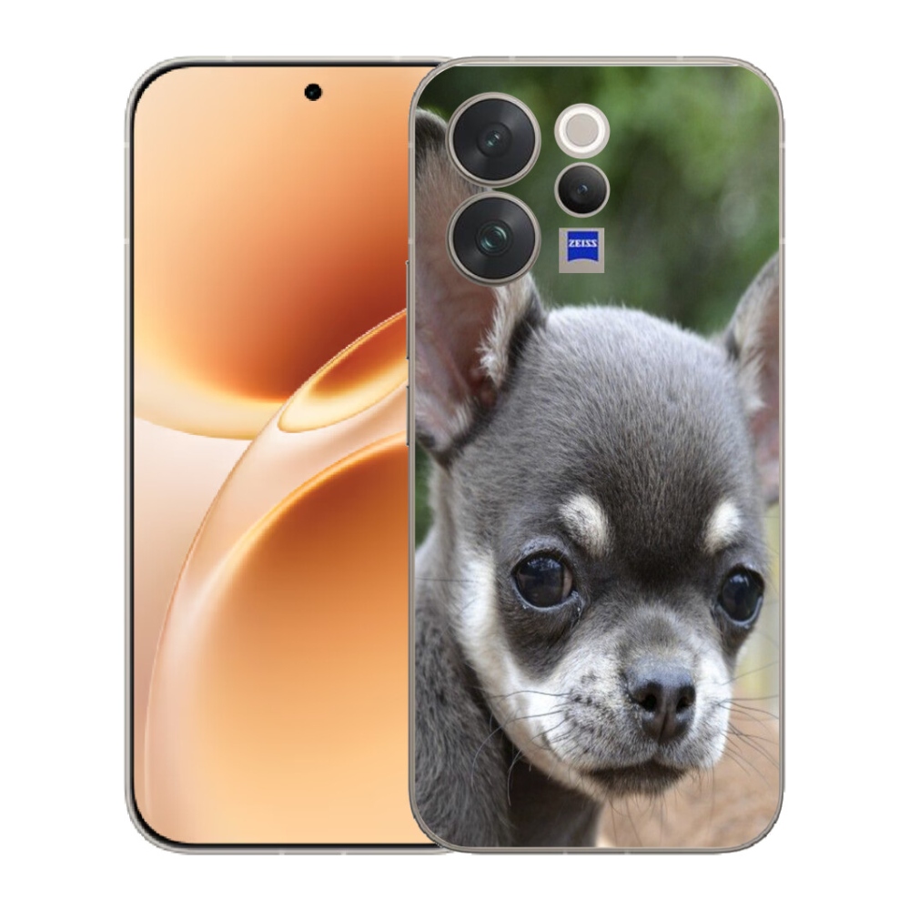 Gélový kryt mmCase na Vivo V70 - čivava