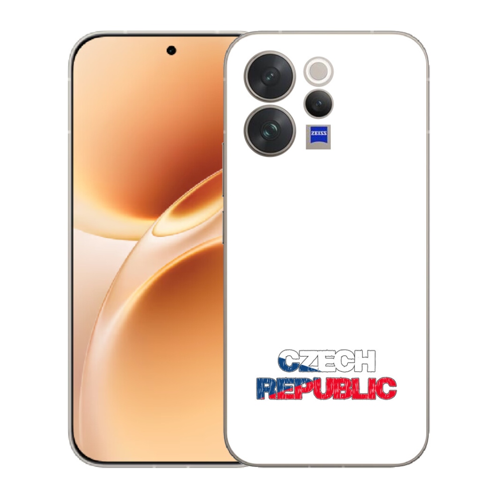 Gélový kryt mmCase na Vivo V70 - Slovak Republic biele pozadie