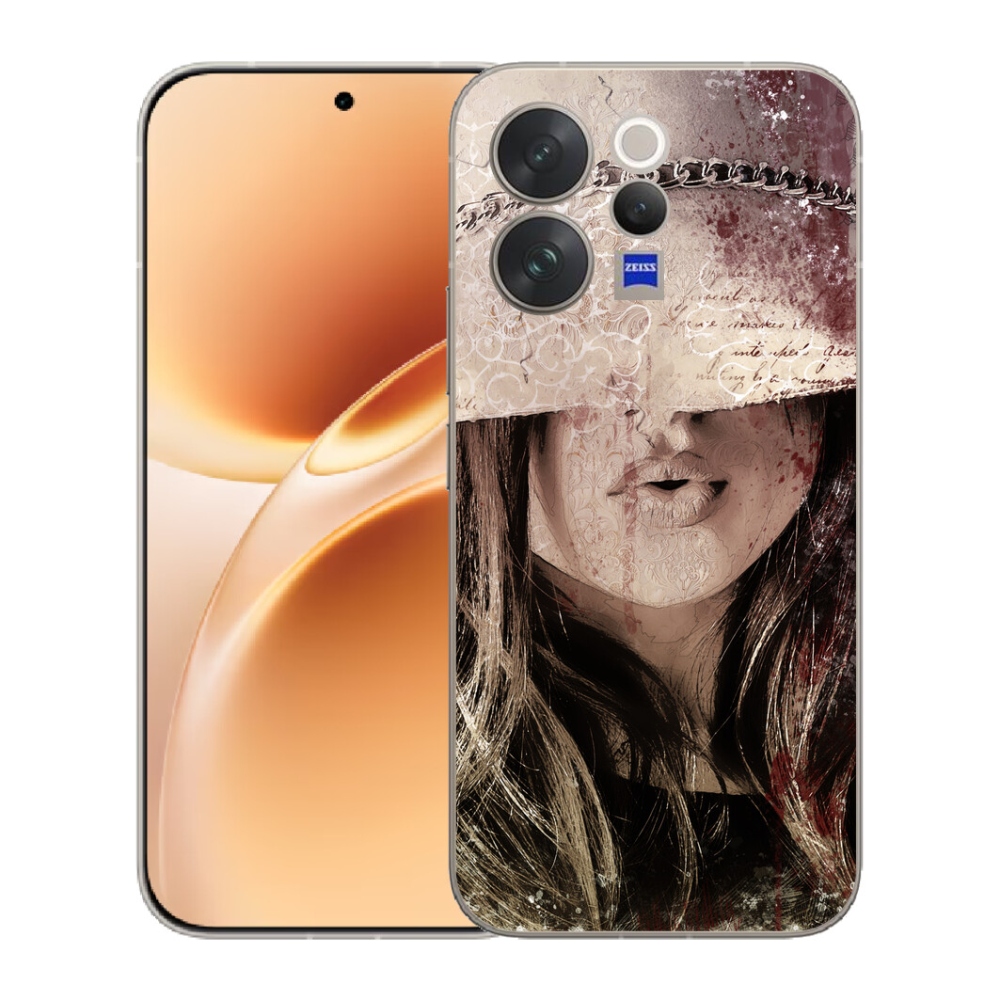 Gélový kryt mmCase na Vivo V70 - dievča
