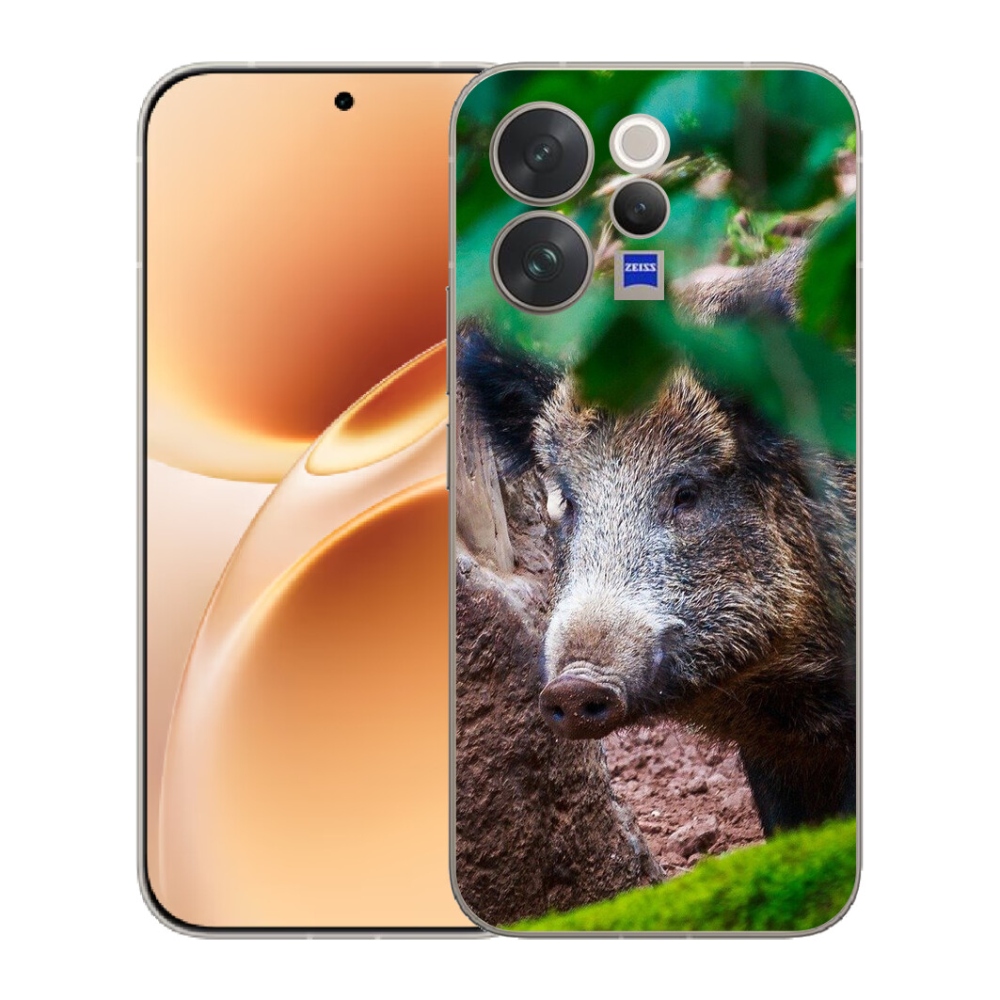 Gélový kryt mmCase na Vivo V70 - divoké prasa