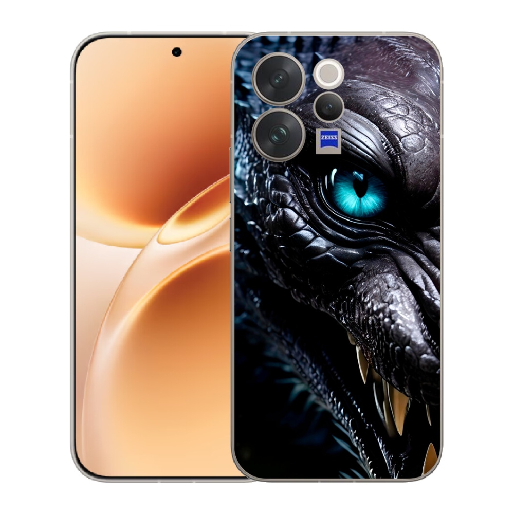 Gélový kryt mmCase na Vivo V70 - dračí pohľad